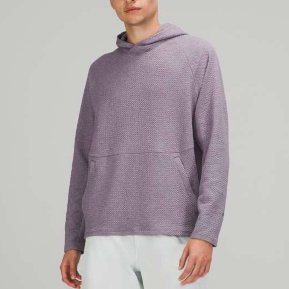 Lululemon At Ease Hoodie in Heathered Lavender